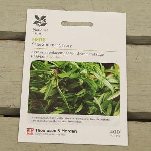 Thompson & Morgan National Trust Herb Sage Summer Savory