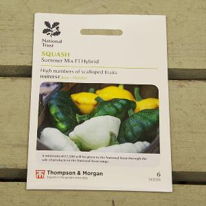 Thompson & Morgan National Trust Squash Summer Mix F1 Hybrid