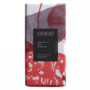 Coco Chocolatier Earl Grey Tea Dark Chocolate - 80g
