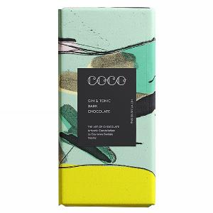 Coco Chocolatier Gin N Tonic Dark Chocolate - 80g