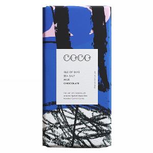 Coco Chocolatier Isle of Skye Sea Salt Milk Chocolate - 80g
