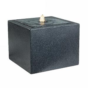 Kaemingk Marseille Cascade Water Feature Charcoal Black 39cm