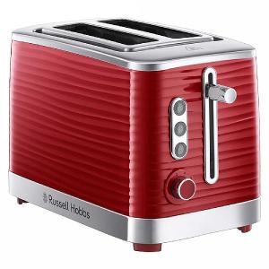 Russell Hobbs Inspire 2-Slice Toaster - Red