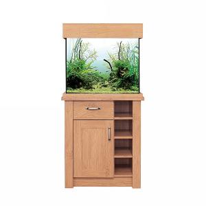 Aqua One Oak Style 110 Aqaurium & Cabinet - Oak Effect