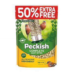 Peckish Complete Suet Bites 500g + 50% Extra Free