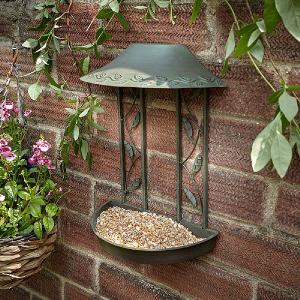 Peckish Secret Garden Wall Hanging Bird Table