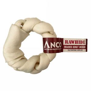 Anco Rawhide Braided Donut Medium