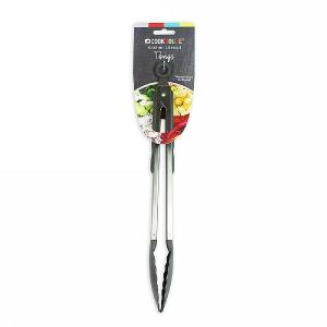 Silicone Kitchen Tongs Grey 30cm
