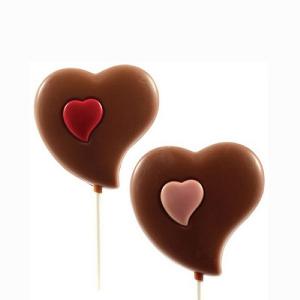 Bon Bons Belgian Heart Lollies 30g (Assorted Designs)
