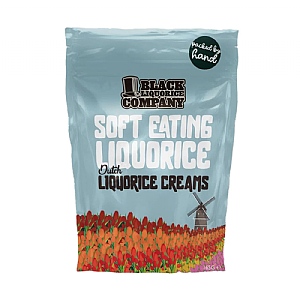 Black Liquorice Company Dutch Liquorice Creams 180g