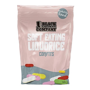 Black Liquorice Company Liquorice Comfits 180g