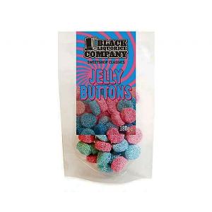 Black Liquorice Company Jelly Buttons 180g