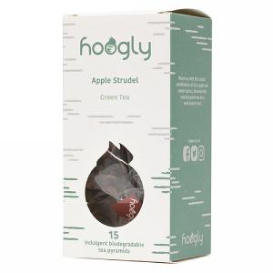 Hoogly Tea Apple Strudel Green Tea - 15 Tea Pyramids