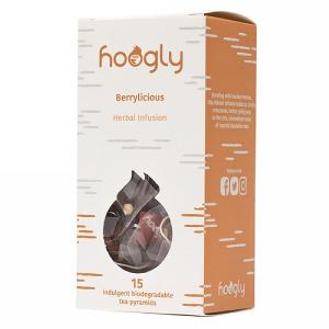 Hoogly Tea Berrylicious Herbal Infusion - 15 Tea Pyramids