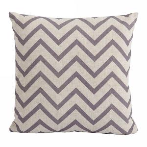 Bramblecrest Chevron Cocoa Square Scatter Cushion