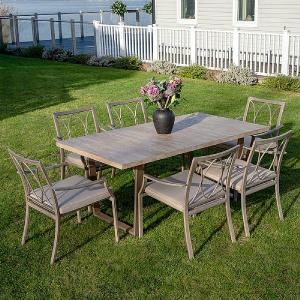 Bramblecrest Dovedale 6 Seater Rectangular Set