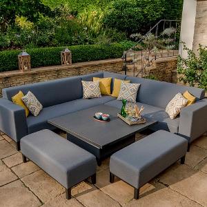 Bramblecrest Indigo Modular Sofa Set