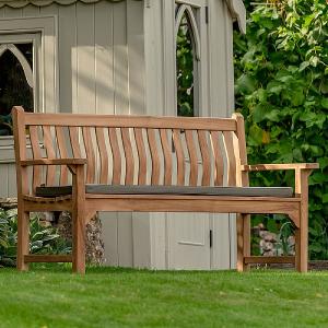 Bramblecrest High Back 3 Seat Bench & Cushion