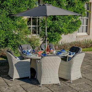 Bramblecrest Monterey 6 Seater Elliptical Set