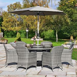 Hartman Ellipse 6 Seater Round Set