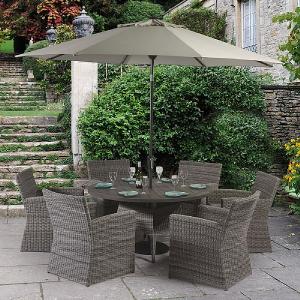 Supremo Carina 6 Seater Round Set