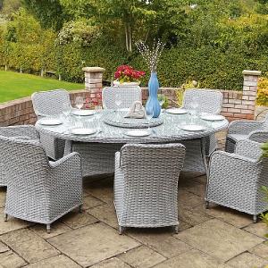 Supremo Genoa 8 Seater Oval Set
