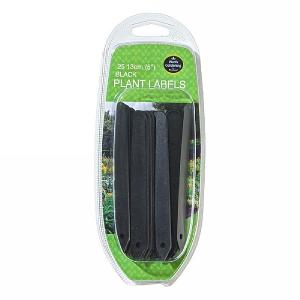 Garland 5" (13cm) Black Plant Label - 25 Pack