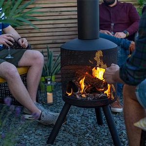 La Hacienda Santana Perforated Fireplace