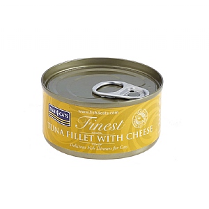 Fish4Cats Finest Tuna Fillet With Cheese 70g