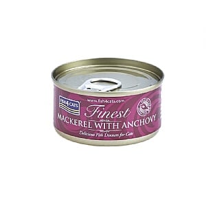 Fish4Cats Finest Mackerel With Anchovy 70g