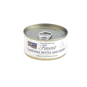 Fish4Cats Finest Sardine With Anchovy 70g