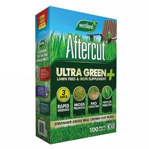 Westland Aftercut Ultra Green Plus Lawn Feed Medium Box - 100sq.m