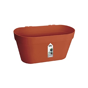 Elho Loft Urban 28cm Green Wall Duo Planter - Brique