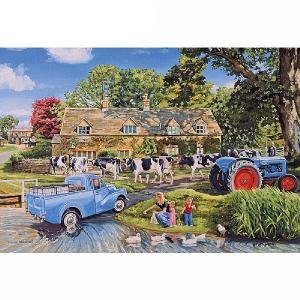 Gibsons Milk on the Move 250XL Piece Jigsaw Puzzle