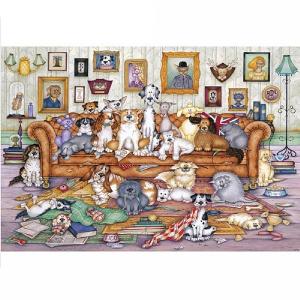 Gibsons The Barker-Scratchits 500 Piece Jigsaw Puzzle