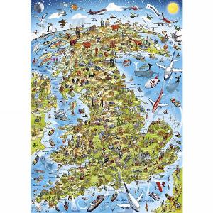 Gibsons Best of British 1000 Piece Jigsaw Puzzle