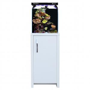 NanoReef 35 Complete Marine Aquarium & White Cabinet