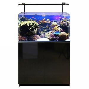 MiniReef 180 Marine Aquarium & Black Cabinet