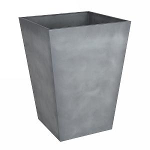 Beton Tall Square Planter Light Grey 55cm