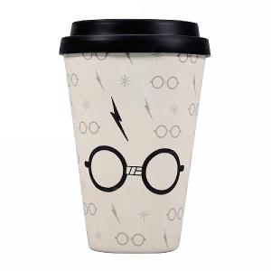 Harry Potter Lightning Bolt Bamboo Travel Mug