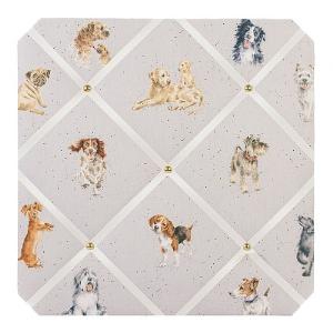 Wrendale 'A Dogs Life' Fabric Noticeboard
