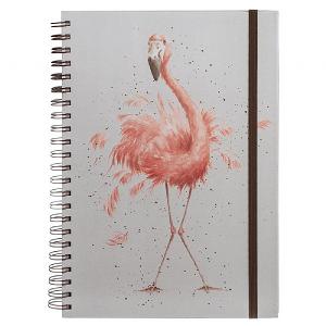 Wrendale 'Pretty in Pink' A4 Spiral Notebook