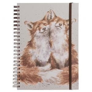 Wrendale 'Contentment' A4 Spiral Notebook