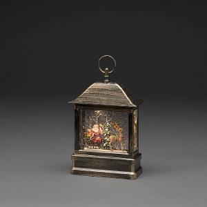 Konstsmide Santa with Sleigh Slim Water Lantern
