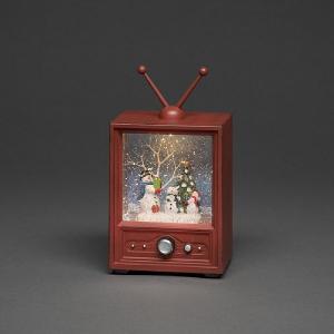 Konstsmide Snowman TV Water Lantern