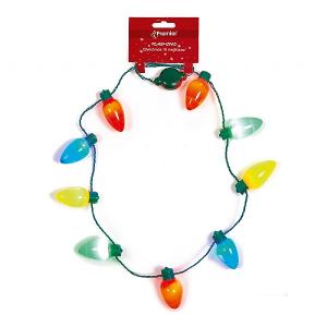 Premier Flashing Christmas Light Necklace