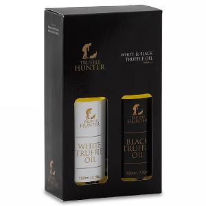 Truffle Hunter White & Black Truffle Oil Gift Selection - 2 x 100ml