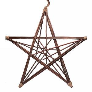 Gisela Graham Twig Frame Star Wreath (Extra Large)