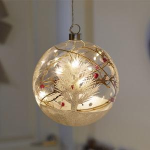 15cm CrystaLight Alpine Orb 10 LEDs