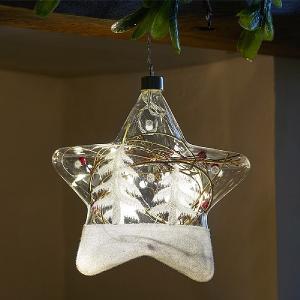 18cm CrystaLight Alpine Star 10 LEDs